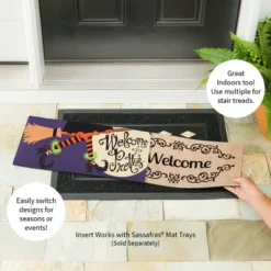 Evergreen Welcome My Pretties Sassafras Indoor Outdoor Switch Doormat 1'10"x10" Purple 6 Evergreen Welcome My Pretties Sassafras Indoor Outdoor Switch Doormat 1'10"x10" Purple -Optimal Home Decoration GUEST 4a0d2270 8bfd 4bea aebf 6f30029bc6e7