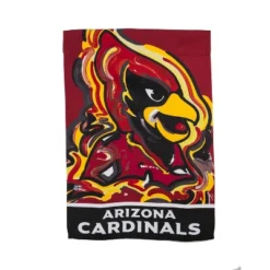 Evergreen NFL Arizona Cardinals Garden Suede Flag 12.5 X 18 Inches Indoor Outdoor Decor