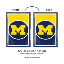 Evergreen Flag, DS New Burlap, Reg, University Of Michigan -Optimal Home Decoration GUEST 4c4e7ebf 89bf 457e ad89 a272b39e67f0