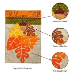 Evergreen Fall Leaves Garden Burlap Flag 12.5 X 18 Inches Indoor Outdoor Decor 8 Evergreen Fall Leaves Garden Burlap Flag 12.5 X 18 Inches Indoor Outdoor Decor -Optimal Home Decoration GUEST 4c51b736 06e7 4a0f a98e bb51a74d889b