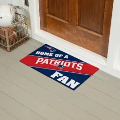 Evergreen New England Patriots Team Turf Mat- 28 X 16 Inches Indoor Outdoor Doormat -Optimal Home Decoration GUEST 4d748437 119b 478c 9aec aedb047172ff