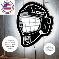 Evergreen Ultra-Thin Edgelight LED Wall Decor, Helmet, Los Angeles Kings- 15.6 X 19 Inches Made In USA -Optimal Home Decoration GUEST 4e9417ea 419b 4840 9e81 c698002d1cdf