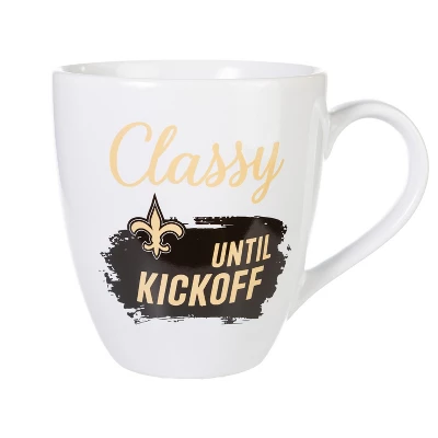 Evergreen New Orleans Saints, Ceramic Cup O'Java 17oz Gift Set 2 Evergreen New Orleans Saints, Ceramic Cup O'Java 17oz Gift Set - Image 2