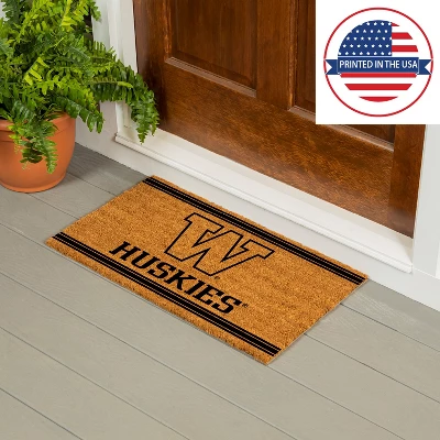 Evergreen University Of Washington Logo Turf Mat, Brown- 28 X 16 Inches Indoor Outdoor Doormat 5 Evergreen University Of Washington Logo Turf Mat, Brown- 28 X 16 Inches Indoor Outdoor Doormat - Image 5