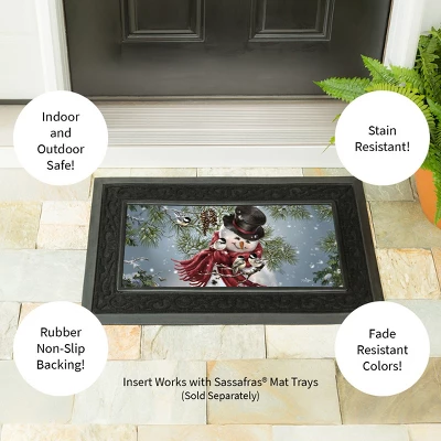 Evergreen Snowman Snuggles Sassafras Switch Puzzle Mat 11.5 X 10 Inches Indoor And Outdoor Decor 6 Evergreen Snowman Snuggles Sassafras Switch Puzzle Mat 11.5 X 10 Inches Indoor And Outdoor Decor - Image 6