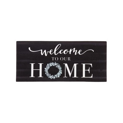 Evergreen Eucalyptus Welcome Sassafras Switch Mat 1 Evergreen Eucalyptus Welcome Sassafras Switch Mat