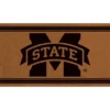 Evergreen Mississippi State University Logo Turf Mat, Brown- 28 X 16 Inches Indoor Outdoor Doormat