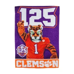 Evergreen NCAA Clemson University Garden Suede Flag 12.5 X 18 Inches Indoor Outdoor Decor