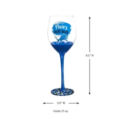 Evergreen Detroit Lions, 17oz Boxed Stemware