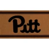Evergreen University Of Pittsburgh Logo Turf Mat, Brown- 28 X 16 Inches Indoor Outdoor Doormat