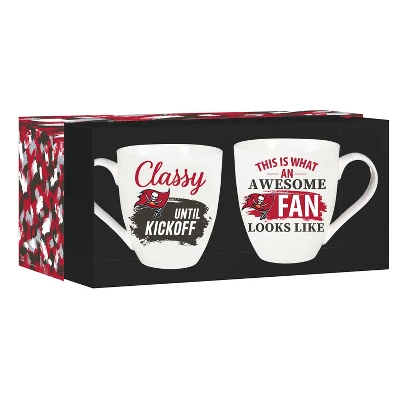 Evergreen Tampa Bay Buccaneers, Ceramic Cup O'Java 17oz Gift Set 3 Evergreen Tampa Bay Buccaneers, Ceramic Cup O'Java 17oz Gift Set - Image 3