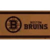 Evergreen Boston Bruins Logo Turf Mat, Brown- 28 X 16 Inches Indoor Outdoor Doormat