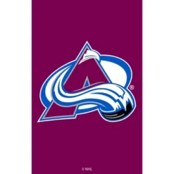 Evergreen Applique Flag, GDN, Colorado Avalanche