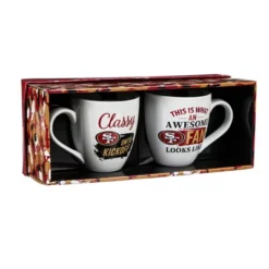 Evergreen San Francisco 49ers, Ceramic Cup O'Java 17oz Gift Set