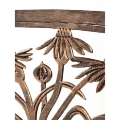 Evergreen Metal Coneflower Bench -Optimal Home Decoration GUEST 5e5acf10 3df7 452b a526 39346d4dadd3