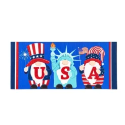 Evergreen 4-Season Sassafras Mats, Set Of 6, Welcome -Optimal Home Decoration GUEST 61e17e8f a44d 4c6a b472 005efcf461b1