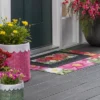 Evergreen Blooming Sassafras Indoor Outdoor Switch Doormat 1'10"x10" Multicolored