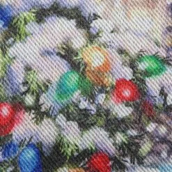 Evergreen Cottage In The Snow Garden Lustre Flag -Optimal Home Decoration GUEST 6430963d 6870 4d6c 8a3f 2bd5d28924cb