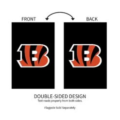 Evergreen NFL Cincinnati Bengals Applique House Flag 28 X 44 Inches Outdoor Decor For Homes And Gardens -Optimal Home Decoration GUEST 668208f0 d835 4a4d afeb 7792c3a39c1a