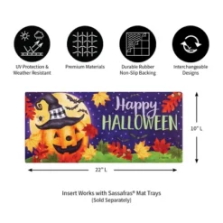 Evergreen Jolly Jack Sassafras Indoor Outdoor Switch Doormat 1'10"x10" Purple -Optimal Home Decoration GUEST 6932790e 6358 4c09 99c4 82fdd87da2ae