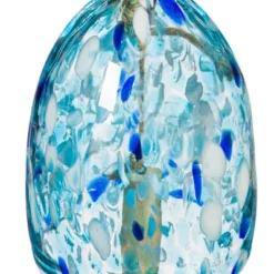 Evergreen Art Glass Speckle Light Blue Bell Chime 6 Evergreen Art Glass Speckle Light Blue Bell Chime -Optimal Home Decoration GUEST 69435af3 5ae4 4573 b163 9b71eb43d766