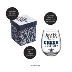 Evergreen Dallas Cowboys, 17oz Boxed Stemless Wine -Optimal Home Decoration GUEST 6e3db770 0964 427c 89dd f73a23bb1ce7