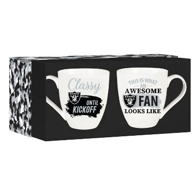 Evergreen Las Vegas Raiders, Ceramic Cup O'Java 17oz Gift Set 3 Evergreen Las Vegas Raiders, Ceramic Cup O'Java 17oz Gift Set - Image 3