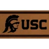 Evergreen University Of Southern California Logo Turf Mat, Brown- 28 X 16 Inches Indoor Outdoor Doormat