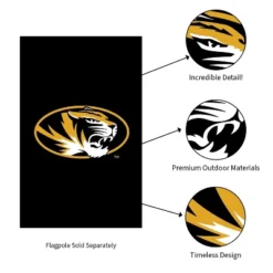 Evergreen NCAA University Of Missouri Applique House Flag 28 X 44 Inches Outdoor Decor For Homes And Gardens -Optimal Home Decoration GUEST 763399c6 ed42 4d8b b2ad 935397355d41