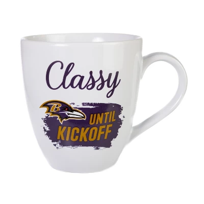 Evergreen Baltimore Ravens, Ceramic Cup O'Java 17oz Gift Set 2 Evergreen Baltimore Ravens, Ceramic Cup O'Java 17oz Gift Set - Image 2