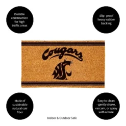 Evergreen Washington State University Logo Turf Mat, Brown- 28 X 16 Inches Indoor Outdoor Doormat 8 Evergreen Washington State University Logo Turf Mat, Brown- 28 X 16 Inches Indoor Outdoor Doormat -Optimal Home Decoration GUEST 7efe0b61 788b 4286 9ba2 707200beeee9