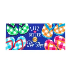 Evergreen 4-Season Sassafras Mats, Set Of 6, Home Sweet Home -Optimal Home Decoration GUEST 806e15de 2c43 432f b1ab a5f9f9894cfe