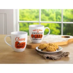 Evergreen Cleveland Browns, Ceramic Cup O'Java 17oz Gift Set -Optimal Home Decoration GUEST 8356eb06 81c1 41d6 aea3 b969104b97ec