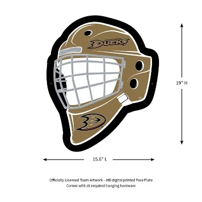 Evergreen Ultra-Thin Edgelight LED Wall Decor, Helmet, Anaheim Ducks- 15.6 X 19 Inches Made In USA 1 Evergreen Ultra-Thin Edgelight LED Wall Decor, Helmet, Anaheim Ducks- 15.6 X 19 Inches Made In USA