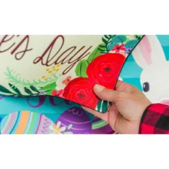 Evergreen Easter Bunny Sassafras Indoor Outdoor Switch Doormat 1'10"x10" Blue 11 Evergreen Easter Bunny Sassafras Indoor Outdoor Switch Doormat 1'10"x10" Blue -Optimal Home Decoration GUEST 86c6cc36 c396 4a8c 8dd3 168521cb0ff4