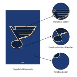 Evergreen NHL St Louis Blues Applique House Flag 28 X 44 Inches Outdoor Decor For Homes And Gardens -Optimal Home Decoration GUEST 87184127 20bc 4126 9aaa a7d0b017cdd9