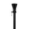 Evergreen Ridged Cone Interchangeable Finial, Black- 3x2.25x2.25 In Durable Hardware For Flags