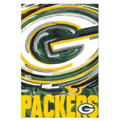 Evergreen NFL Green Bay Packers Garden Suede Flag 12.5 X 18 Inches Indoor Outdoor Decor