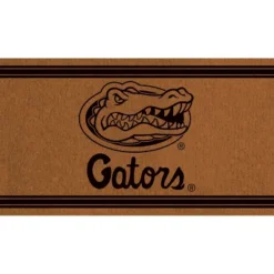 Evergreen University Of Florida Logo Turf Mat, Brown- 28 X 16 Inches Indoor Outdoor Doormat