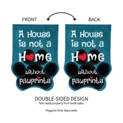 Evergreen Flag Paw Prints Garden Burlap Flag 12.5 X 18 Inches Indoor Outdoor Decor -Optimal Home Decoration GUEST 9a084f16 8a30 4f06 8de4 7681a3d52529