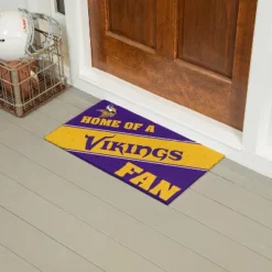 Evergreen Minnesota Vikings Looped PVC Trapper Indoor Outdoor Doormat 1'4"x2'4" Multicolored 8 Evergreen Minnesota Vikings Looped PVC Trapper Indoor Outdoor Doormat 1'4"x2'4" Multicolored -Optimal Home Decoration GUEST 9ad956b7 ba6e 42f1 9138 2043ce976b9d