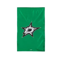Evergreen NHL Dallas Stars Applique House Flag 28 X 44 Inches Outdoor Decor For Homes And Gardens