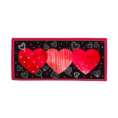 Evergreen Indoor Outdoor Doormat Bundle Set Of 5 - Frame And 4 Holiday Seasonal Inserts Valentine's Hearts Easter 4th Of July And St. Patricks 1 Evergreen Indoor Outdoor Doormat Bundle Set Of 5 - Frame And 4 Holiday Seasonal Inserts Valentine's Hearts Easter 4th Of July And St. Patricks