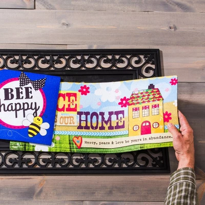 Evergreen Black Fleur Scroll Sassafras Floor Mat Indoor Outdoor Rubber Tray 18"x30" Fits Sassafras Inserts 10"x22" Black 1 Evergreen Black Fleur Scroll Sassafras Floor Mat Indoor Outdoor Rubber Tray 18"x30" Fits Sassafras Inserts 10"x22" Black