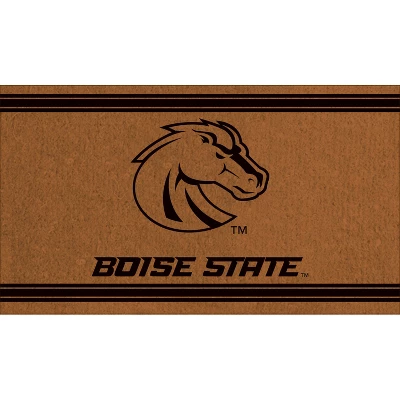 Evergreen Boise State University Logo Turf Mat, Brown- 28 X 16 Inches Indoor Outdoor Doormat 1 Evergreen Boise State University Logo Turf Mat, Brown- 28 X 16 Inches Indoor Outdoor Doormat