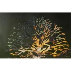 Evergreen Square Tree Of Life Fire Pit- 24 X 25.75 X 24 Inches Outdoor Safe And Weather Resistant With Drainage Hole And Poker -Optimal Home Decoration GUEST 9e440740 987a 436f aeac bad4626491c2