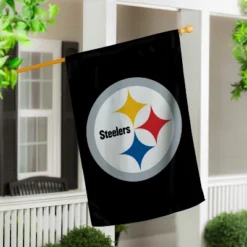 Evergreen NFL Pittsburgh Steelers Applique House Flag 28 X 44 Inches Outdoor Decor For Homes And Gardens -Optimal Home Decoration GUEST 9f83b42c 1830 4d55 9797 c6fdaacfc571
