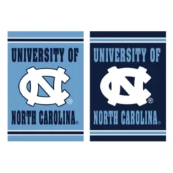 Evergreen Embossed Suede Flag, House Size, University Of North Carolina