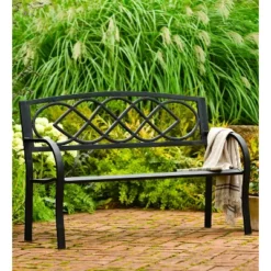Evergreen Celtic Knot Garden Bench -Optimal Home Decoration GUEST a1a8269f cc83 45d5 af81 3bdafc289796
