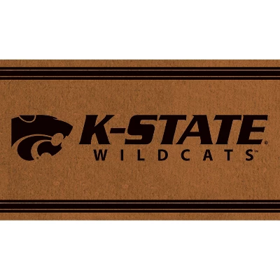 Evergreen Kansas State University Logo Turf Mat, Brown- 28 X 16 Inches Indoor Outdoor Doormat 1 Evergreen Kansas State University Logo Turf Mat, Brown- 28 X 16 Inches Indoor Outdoor Doormat